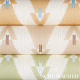 Kalido Oat Geometric Wallpaper by Schumacher x A Rum Fellow – Schumacher 5015791