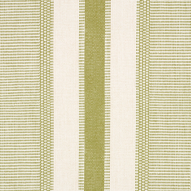 Ipala Stripe Vinyl Fern by Schumacher High-Performance Stripe Wallpaper – 5015802