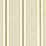 Ipala Stripe Vinyl wallpaper in Fern by Schumacher, a high-performance, medium-scale multi-width stripe wallcovering designed in collaboration with A Rum Fellow.
