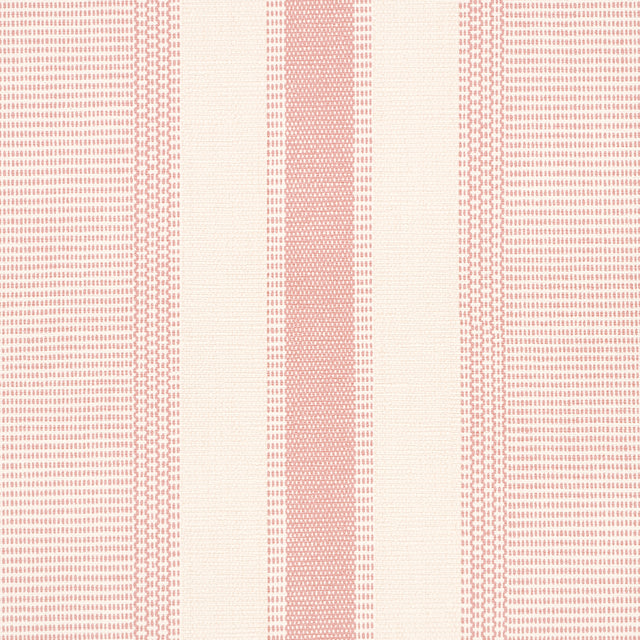 Ipala Stripe Vinyl Blush by Schumacher High-Performance Type II Vinyl Wallpaper – 5015803
