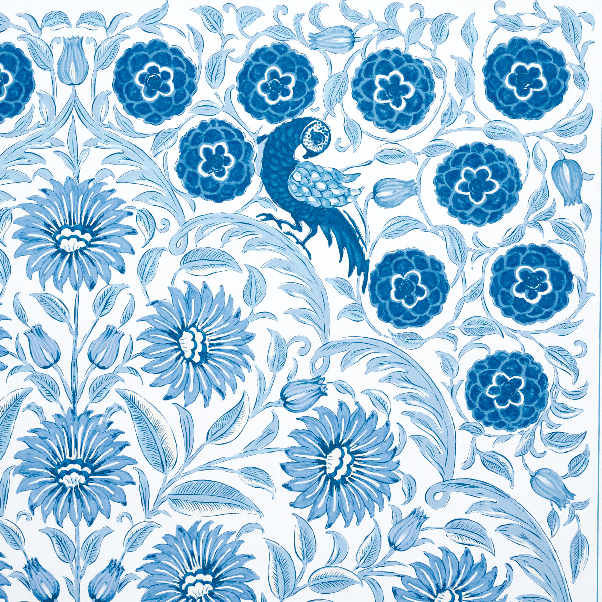 Montecito Panel Set Indigo by Mark D. Sikes – Schumacher 5015830