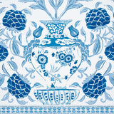 Montecito Panel Set Indigo by Mark D. Sikes – Schumacher 5015830