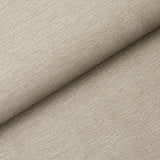 Linen Plissé Wallcovering in Natural by Schumacher, a luxurious textured wallpaper with an organic, undulating weave.