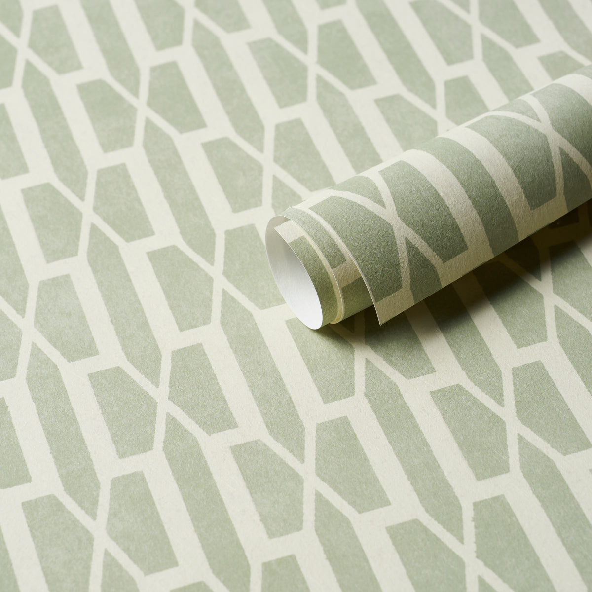 Belvedere Celadon Trellis Wallpaper by Schumacher – Veere Grenney 5015911