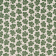 Olive by Rita Konig for Schumacher - green leaf motif gravure-printed wallpaper in a classic, small-scale botanical pattern.