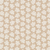 Olive by Rita Konig for Schumacher - neutral small-scale leaf motif gravure-printed wallpaper in a classic, understated style.
