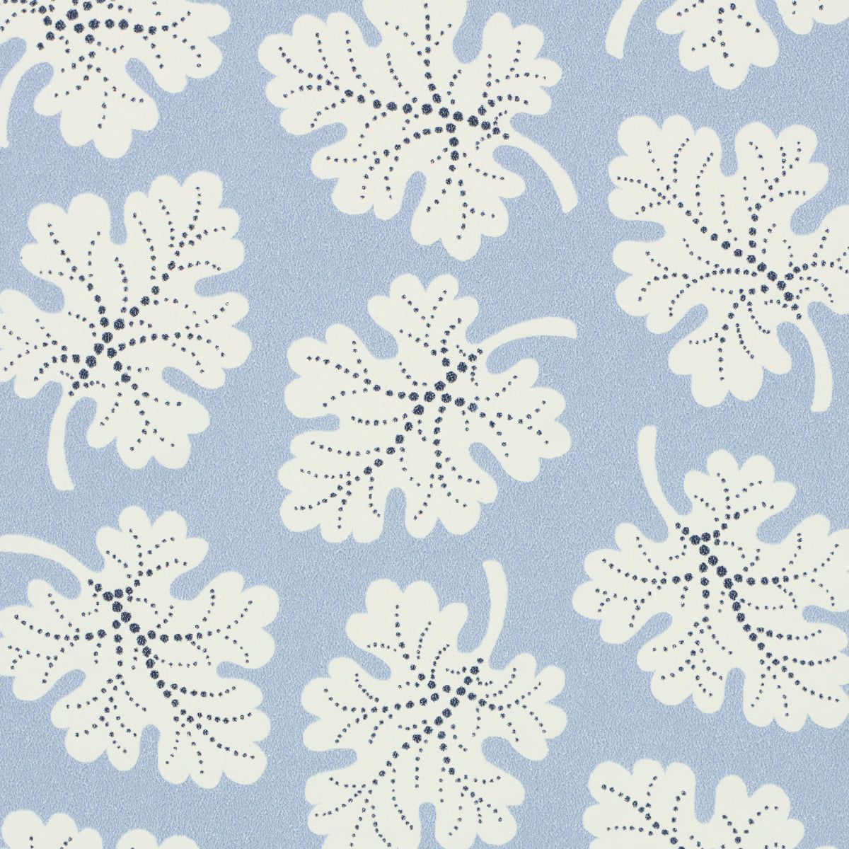 Olive Sky by Rita Konig Small-Scale Leaf Motif Wallpaper – Schumacher 5015922