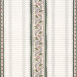 Serena Stripe wallpaper in Rose by Rita Konig for Schumacher, featuring a vintage-inspired floral stripe pattern in pink, green, and cream tones.