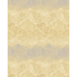 Painted Sky Sunbeam wallpaper by Backdrop x Xavier Donnelly for Schumacher, featuring a hand-painted cloudscape in soft yellow and cream tones.