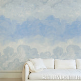 Painted Sky Clear Blue by Backdrop x Xavier Donnelly Digital Wall Mural – Schumacher 5016021