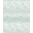 Painted Sky wallpaper in Air by Backdrop x Xavier Donnelly for Schumacher, featuring a hand-painted cloudscape in soft blue and white tones.
