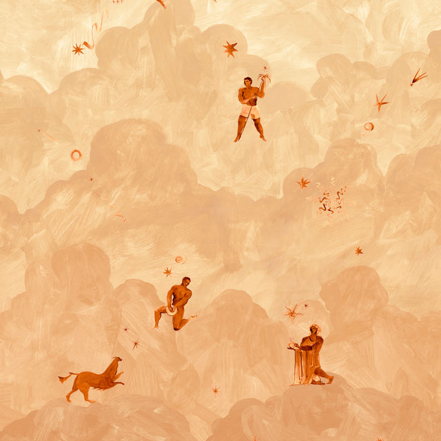 Ascendance 3 Panel Set Dusk by Backdrop x Xavier Donnelly Mural Wallpaper – Schumacher 5016030