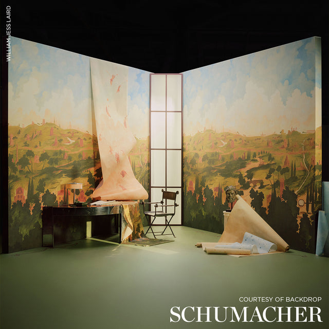 Ascendance 3 Panel Set Dusk by Backdrop x Xavier Donnelly Mural Wallpaper – Schumacher 5016030