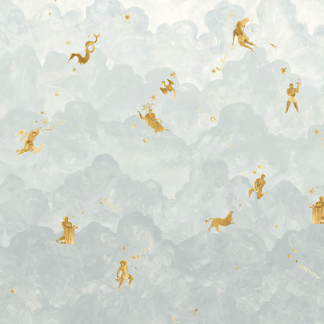 Ascendance 3 Panel Set Air by Schumacher x Backdrop Mythological Cloudscape Mural Wallpaper – 5016031