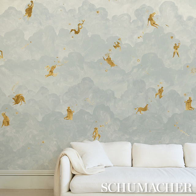 Ascendance 3 Panel Set Air by Schumacher x Backdrop Mythological Cloudscape Mural Wallpaper – 5016031