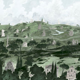 Appian Way 4 Panel Set Fog by Backdrop x Xavier Donnelly Scenic Wall Mural – Schumacher 5016041
