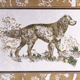 Chaser's Legacy Metallic Gold by Schumacher Dog Portrait Wallpaper – Schumacher 5016050