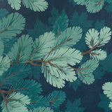 Covey Hedge Midnight by Schumacher Botanical Wallpaper – 5016070