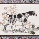 Chaser's Legacy Slate by Schumacher Framed Dog Portraits Wallpaper – Schumacher 5016080