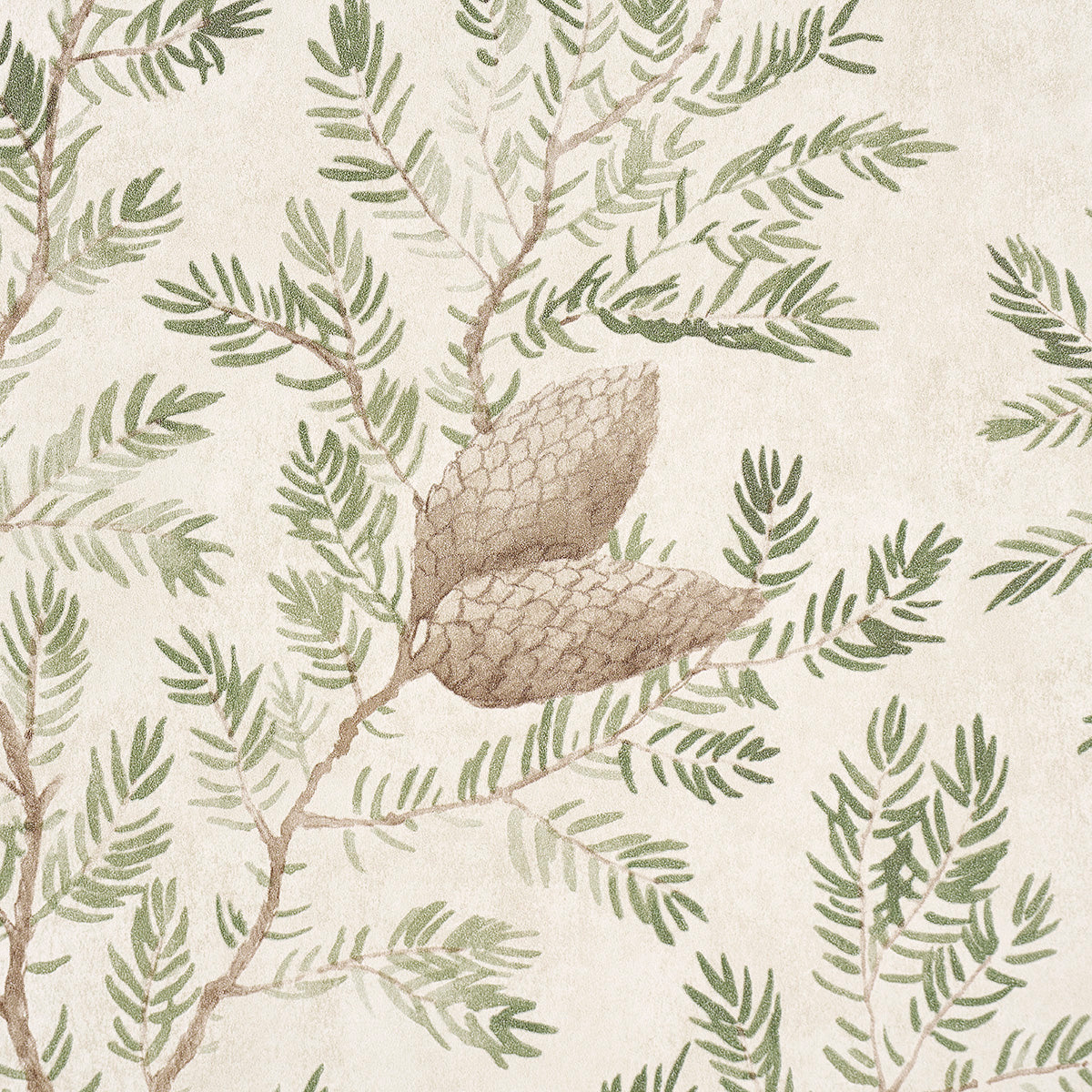 Pinewood Spruce by Schumacher Elegant Botanical Wallpaper – Schumacher 5016090