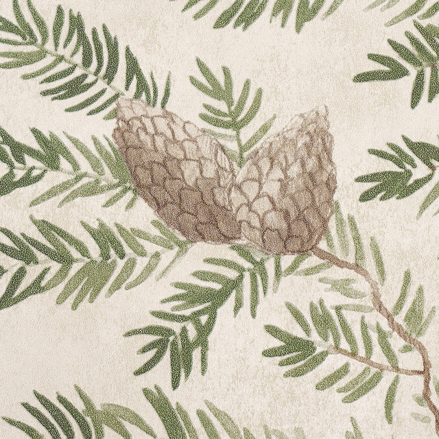 Pinewood Spruce by Schumacher Elegant Botanical Wallpaper – Schumacher 5016090