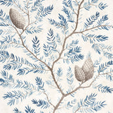 Pinewood Winter by Schumacher Elegant Botanical Wallpaper – 5016091