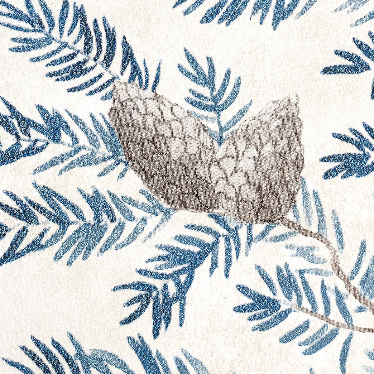 Pinewood Winter by Schumacher Elegant Botanical Wallpaper – 5016091