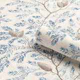Pinewood Winter by Schumacher Elegant Botanical Wallpaper – 5016091