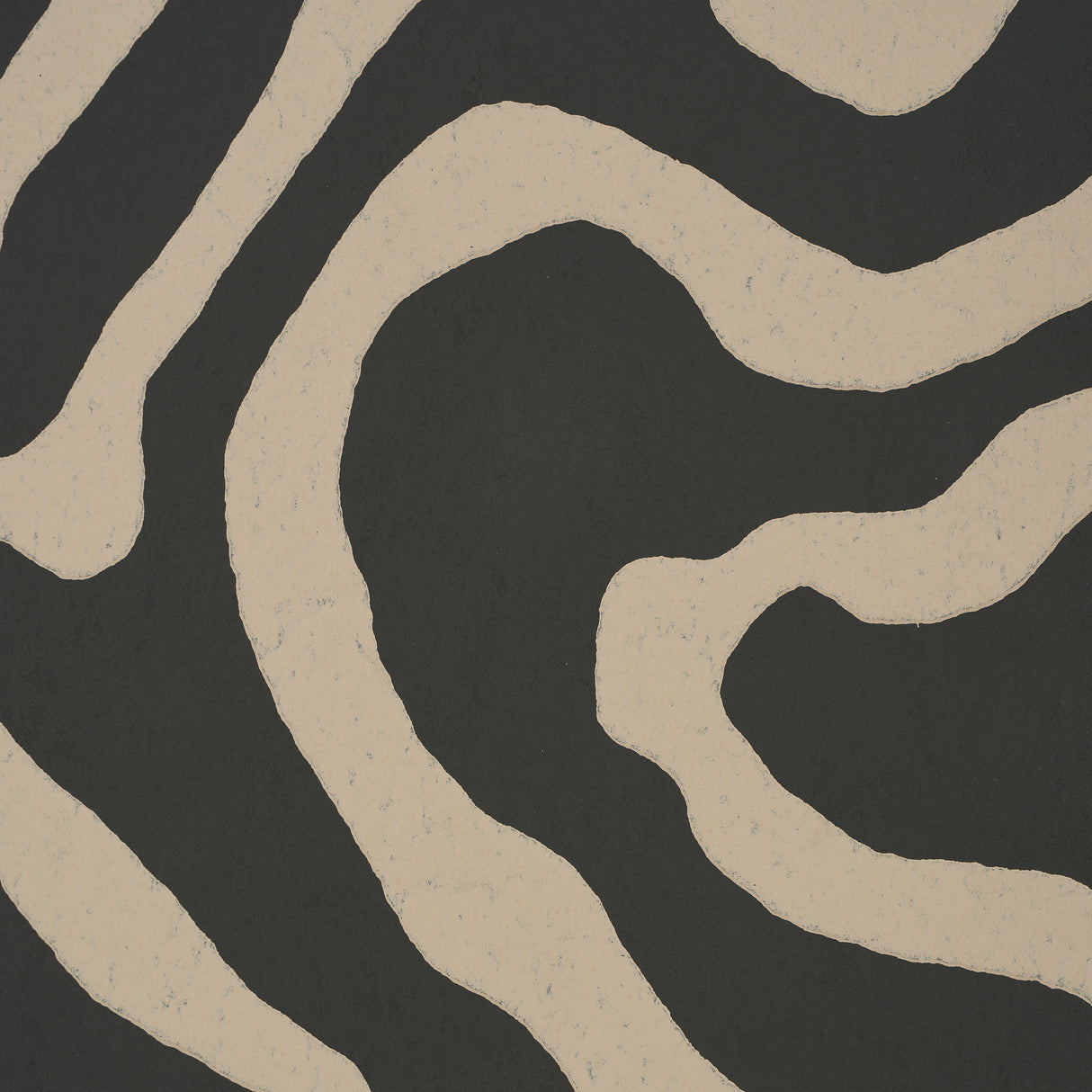 DEFEO Carbon by Schumacher Modern Topographic Surface-Printed Wallpaper – Schumacher 5016102