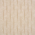 Noland Vinyl wallpaper in Flax by Schumacher features an embossed vinyl with a linen-like texture and abstract stripe pattern.