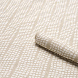 Noland Vinyl Birch by Schumacher Embossed Vinyl Performance Wallpaper – Schumacher 5016112