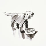 GOOD DOGS EVERYWHERE Black & White by Schumacher – The New Yorker Collection Dog Wallpaper – 5016130