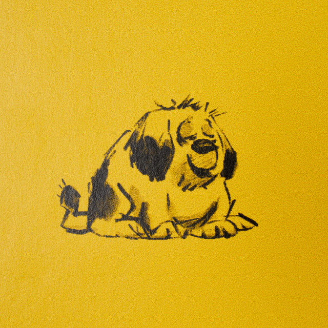 Good Dogs Everywhere Taxi-Cab Yellow by Schumacher The New Yorker Collection Wallpaper – Schumacher 5016131