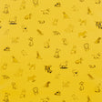 Good Dogs Everywhere wallpaper in Taxi-Cab Yellow featuring playful dog illustrations from The New Yorker collection by Schumacher