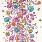 Edward Steed's Towers of Flowers Multicolor Burst Wallpaper – Schumacher 5016140