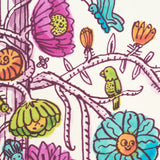 Edward Steed's Towers of Flowers Multicolor Burst Wallpaper – Schumacher 5016140