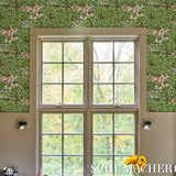Margaret Schloeman's Fox Chase Forest by Schumacher The New Yorker Collection Art Deco Scenic Wallpaper – Schumacher 5016150