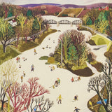 The New Yorker Seasonal Covers Multicolor by Schumacher Collage Wallpaper – Schumacher 5016180
