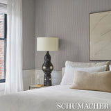 La Voie Wallcovering Fog by Schumacher Modern Jacquard Wallpaper – Schumacher 5016230