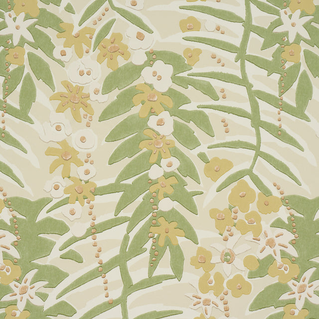Ashbee Botanical Citron Botanical Wallpaper – Schumacher 5016251