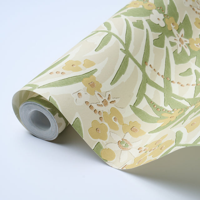 Ashbee Botanical Citron Botanical Wallpaper – Schumacher 5016251