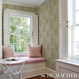 Ashbee Botanical Petal by Schumacher Airy Floral Wallpaper – Schumacher 5016252