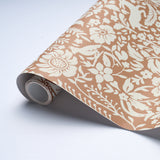 Deerfield Spice by Schumacher Whimsical Woodland Animal Wallpaper – Schumacher 5016262