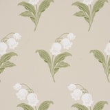 Lily of the Valley Spring by Schumacher Classic Floral Wallpaper – Schumacher 5016281