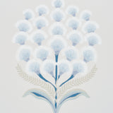 Aurelia Porcelain by Schumacher Elegant Botanical Wallpaper – Schumacher 5016341