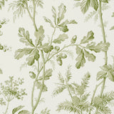 Brantwood Vine Leaf by Schumacher Botanical Wallpaper – Schumacher 5016350