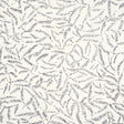 Leaf Bloom wallpaper in Charcoal by Schumacher, featuring a graphic, feathery leaf pattern in a modern, organic style.