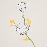 Alex's Floral Daffodil by Schumacher Painterly Floral Wallpaper – Schumacher 5016400