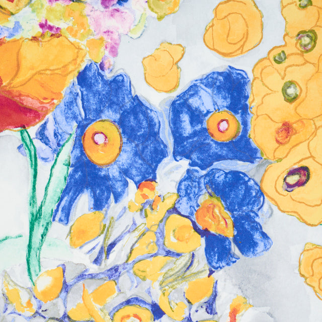 Frank's Garden Botanical Wallpaper in Yellows by Schumacher Design Lab – Schumacher 5016420