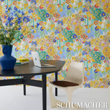 Frank's Garden Botanical Wallpaper in Yellows by Schumacher Design Lab – Schumacher 5016420